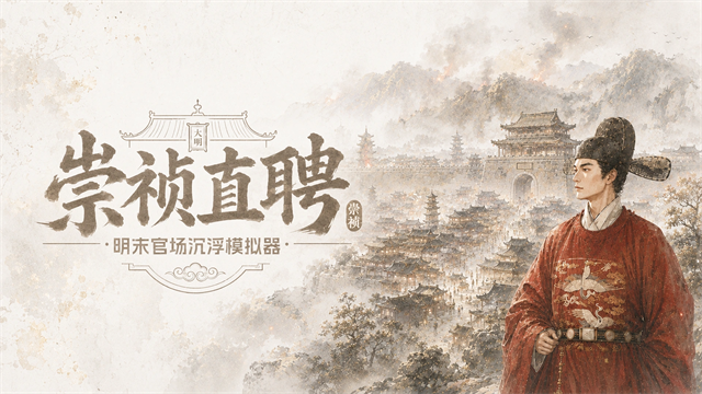 崇祯直聘明末官场沉浮模拟器游戏 截图 1