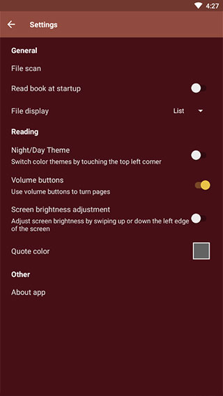 eReader阅读器app 截图 3