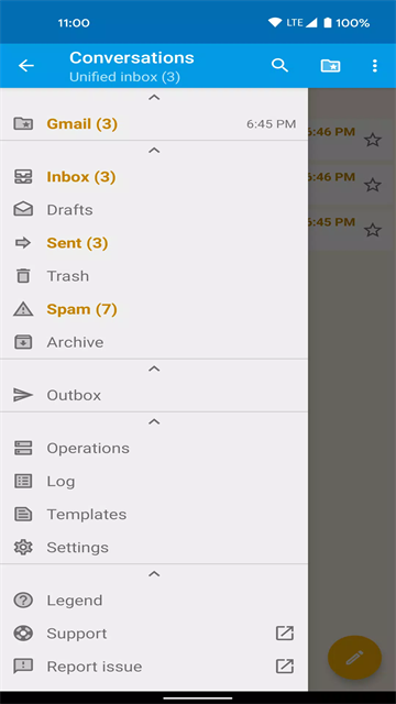 FairEmail邮箱app官方版 截图 1