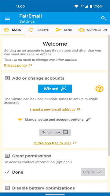 FairEmail邮箱app官方版 截图 2