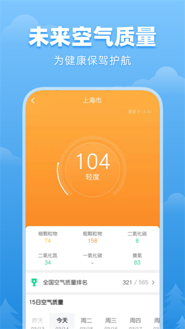 顺心天气预报 截图 2