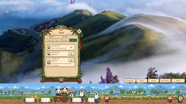 桌面烟火熊猫食堂Steam版 截图 3