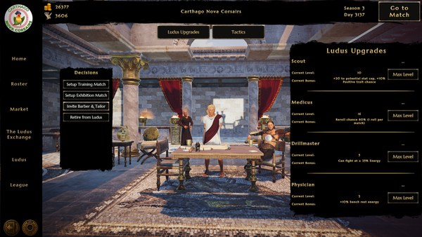 角斗士经理模拟器Steam游戏 截图 4